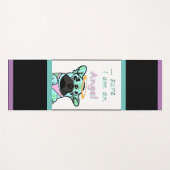 Tapis De Yoga Bulldog d'Angel (Devant (Horizontal))