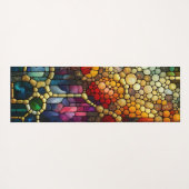 Tapis De Yoga Bulles arc-en-ciel (Dos (Horizontal))