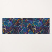 Tapis De Yoga Bulles cassées (Devant (Horizontal))