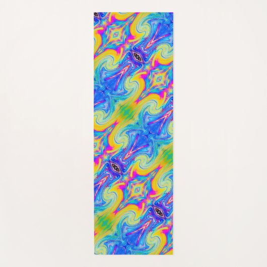 Tapis De Yoga bulles de savon (Devant)