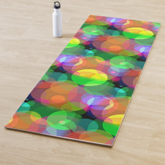 Tapis De Yoga Bulles lumineuses colorées Yoga Mat