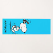 Tapis De Yoga cacahuètes | Snoopy Happy Dance (Devant (Horizontal))