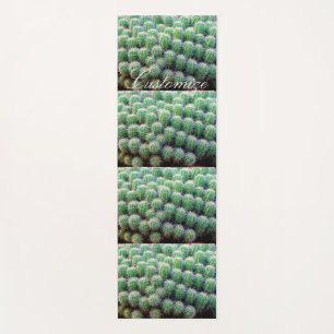 Tapis De Yoga cactus de petit baril vert Thunder_Cove