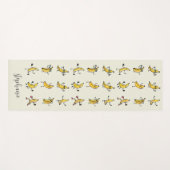 Tapis De Yoga Café Banana Yoga (Devant (Horizontal))