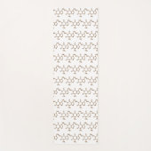 Tapis De Yoga Café caféine Formule chimique moléculaire (Devant)