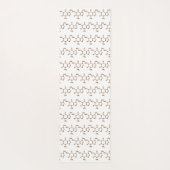 Tapis De Yoga Café caféine Formule chimique moléculaire (Dos)
