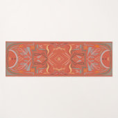 Tapis De Yoga Café Red bird (Devant (Horizontal))