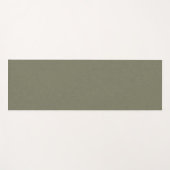 Tapis De Yoga Calm & simple olive green textured background (Devant (Horizontal))