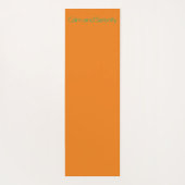 Tapis De Yoga Calme et sérénité (Dos)