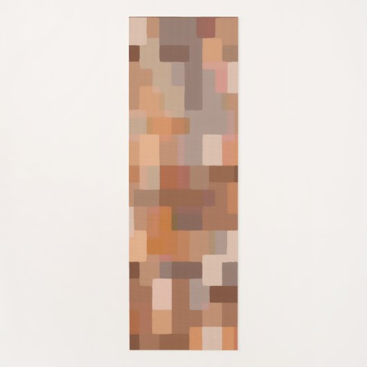 Tapis De Yoga Calming Abstract Birch Yoga Mat (Devant)