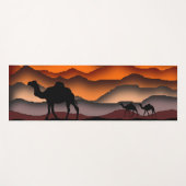 Tapis De Yoga Camel Yoga Mat (Devant (Horizontal))
