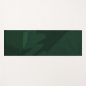 Tapis De Yoga Caméléon vert mignon (Devant (Horizontal))