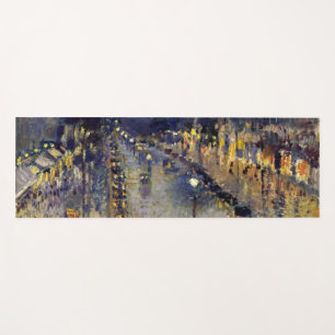 Tapis De Yoga Camille Pissarro - Boulevard Montmartre en nuit