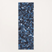 Tapis De Yoga camo bleu (Devant)