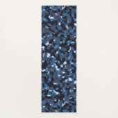 Tapis De Yoga camo bleu (Dos)