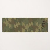 Tapis De Yoga Camouflage (Dos (Horizontal))