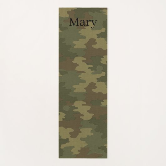 Tapis De Yoga Camouflage (Devant)