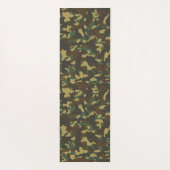 Tapis De Yoga Camouflage forestier (Dos)
