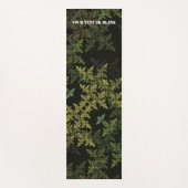 Tapis De Yoga Camouflage fractal (Devant)