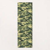 Tapis De Yoga Camouflage numérique en bois à 8 bits / Camo (Devant)