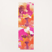 Tapis De Yoga Camouflage orange rose Yoga Mat (Devant)