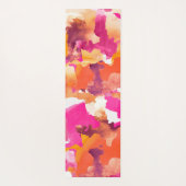 Tapis De Yoga Camouflage orange rose Yoga Mat (Dos)