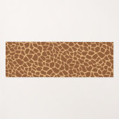 Tapis De Yoga Camouflage Poster de animal Giraffe (Devant (Horizontal))