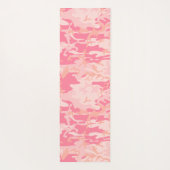 Tapis De Yoga Camouflage rose, Armée (Dos)