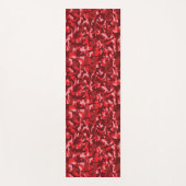 Tapis De Yoga Camouflage Saumon rouge (Devant)