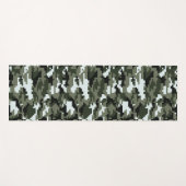 Tapis De Yoga Camouflage urbain numérique à 8 bits / Camo (Devant (Horizontal))