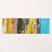 Tapis De Yoga Campagne d'automne, Van Gogh (Devant (Horizontal))