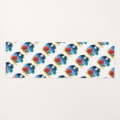 Tapis De Yoga Camper de dessin (Devant (Horizontal))