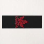 Tapis De Yoga Canada Yoga Mats Canada Maple Leaf Yoga Mat (Dos (Horizontal))