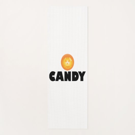 Tapis De Yoga Candy Halloween (Devant)