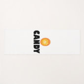 Tapis De Yoga Candy Halloween (Devant (Horizontal))