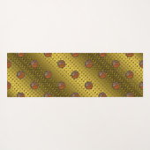 Tapis De Yoga Capricorne et Dragon de Bois (Dos (Horizontal))