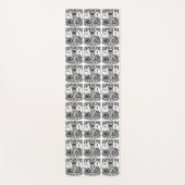 Tapis De Yoga Captain Fox Guardian of Seas Nautical Design (Devant)