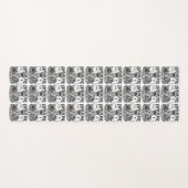 Tapis De Yoga Captain Fox Guardian of Seas Nautical Design (Devant (Horizontal))