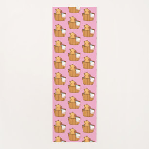 Tapis De Yoga Capybara Yoga Mat Poster de animal Relaxant