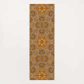 Tapis De Yoga Caramel Fractal Lace  (Dos)