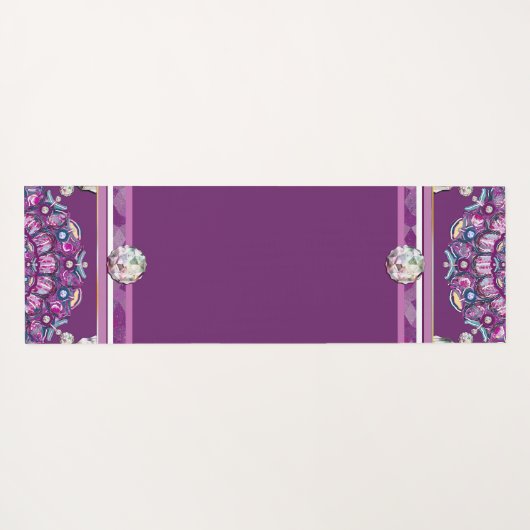 Tapis De Yoga Cardinal Red Rosace (Dos (Horizontal))