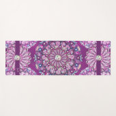Tapis De Yoga Cardinal rouge Rosace (Devant (Horizontal))