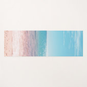 Tapis De Yoga Caribbean Ocean Beach Bliss Dream #1 #tropical (Devant (Horizontal))