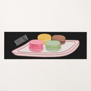 Tapis De Yoga Caricature de Macaron