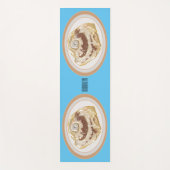 Tapis De Yoga Caricature en rouleau de cannelle (Devant)