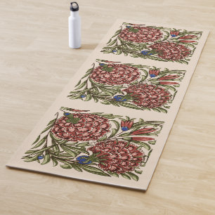 Tapis De Yoga Carnation Tile Fleur Art antique
