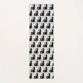Tapis De Yoga Carré Yin Yang (Devant)