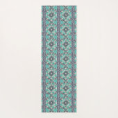 Tapis De Yoga Carrelage bleu Batik II (Dos)