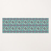 Tapis De Yoga Carrelage bleu Batik II (Devant (Horizontal))