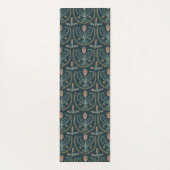 Tapis De Yoga Carrelage Lucile Moderne Imprimer Motif Bleu foncé (Dos)